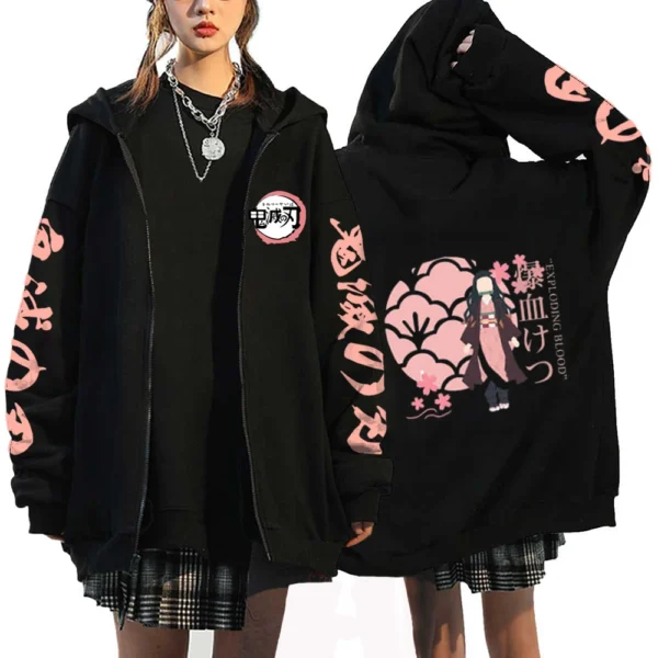Veste demon slayer nezuko v2