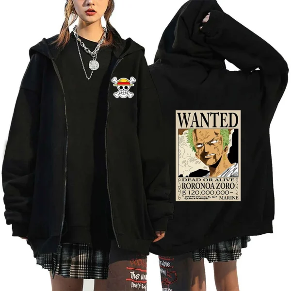 One Piece - Veste Wanted Zoro – Image 3