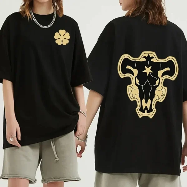 Black Clover - T-shirt Taureau Noir