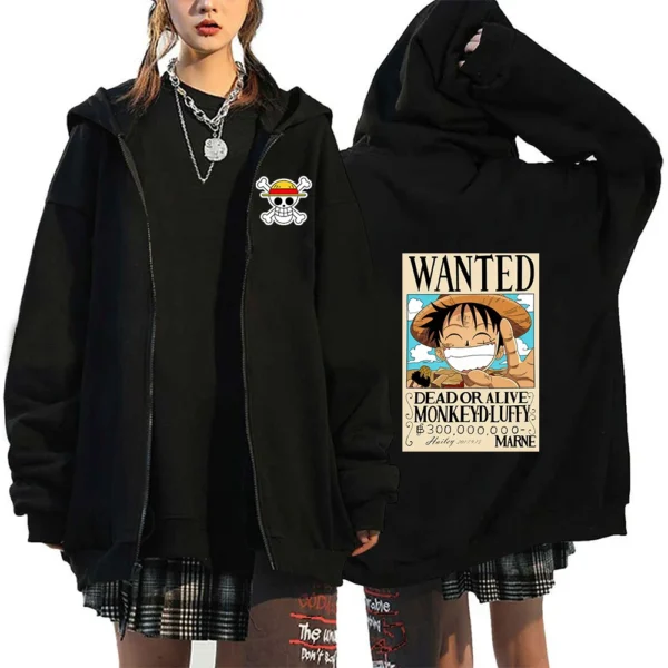 One Piece - Veste Wanted Luffy – Image 3