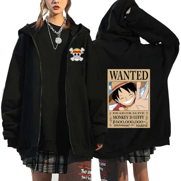 One Piece - Veste Wanted Luffy – Image 2