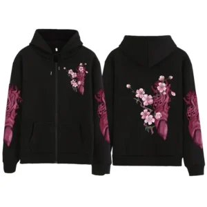 Veste noir jujutsu kaisen doigt sukuna