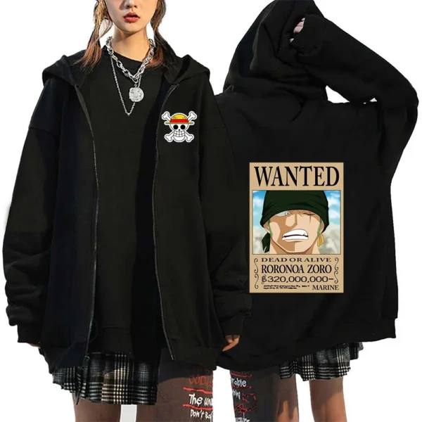 One Piece - Veste Wanted Zoro – Image 2